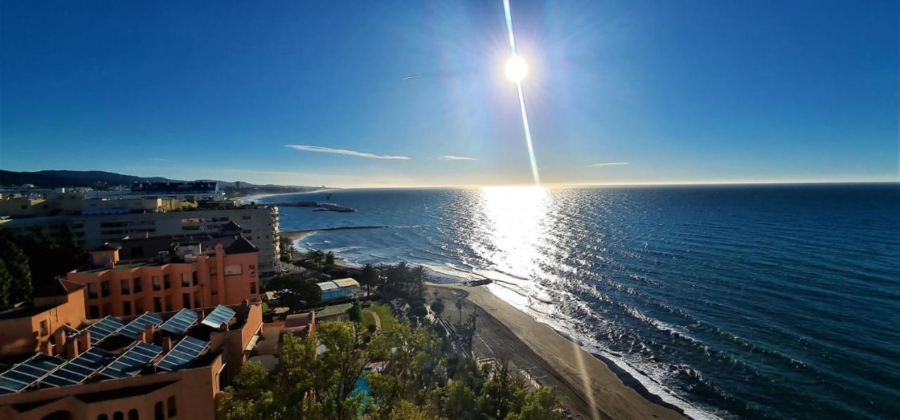 Apartamento Lujoso Y Moderno Vistas Panoramicas Al Mar マルベーリャ エクステリア 写真
