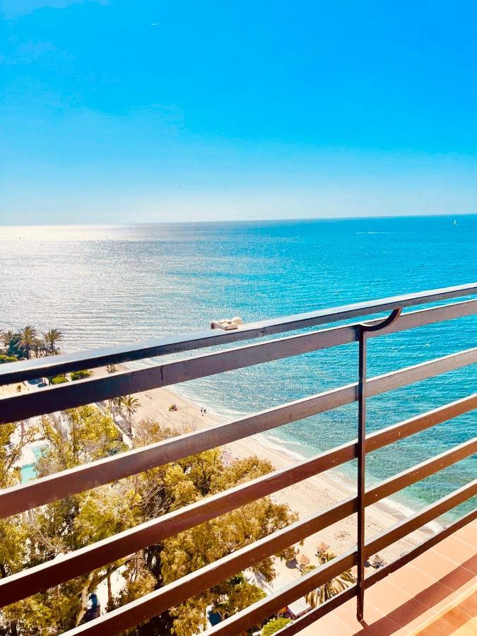 Apartamento Lujoso Y Moderno Vistas Panoramicas Al Mar マルベーリャ エクステリア 写真