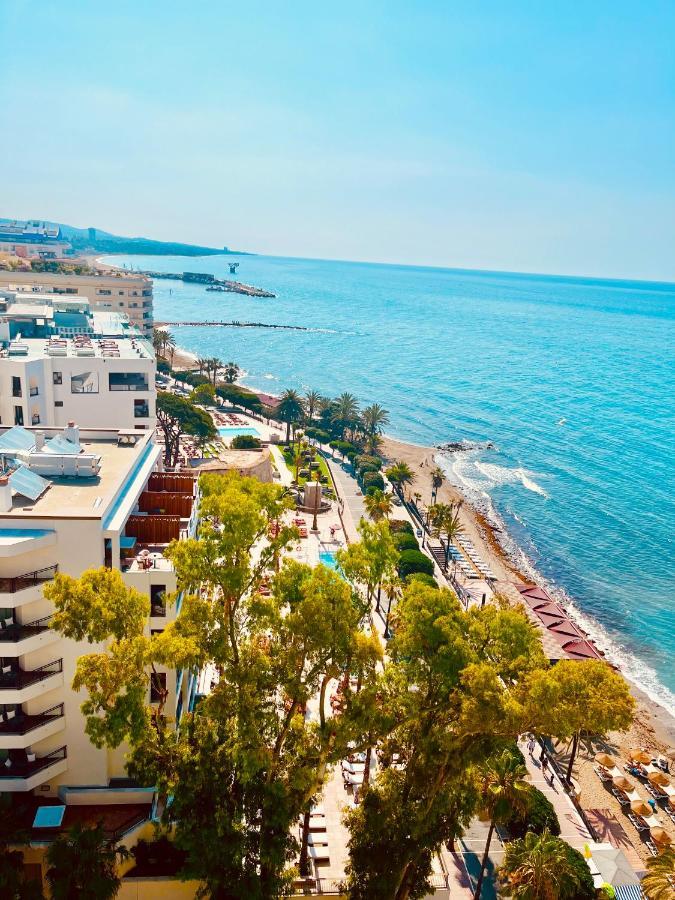 Apartamento Lujoso Y Moderno Vistas Panoramicas Al Mar マルベーリャ エクステリア 写真